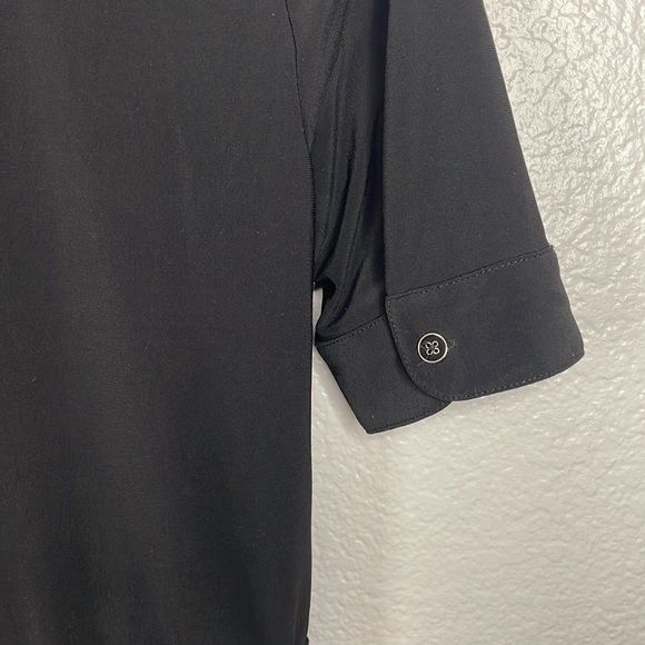 WHITE HOUSE BLACK MARKET Utility Dress | Black | Size 4 - Picture 8 of 13